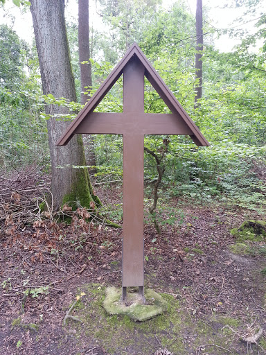 Holzkreuz Im Aachener Wald