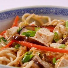 Coconut Red Curry Sauce and Noodles
