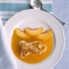 Fish Cakes with Peach Dipping Sauce