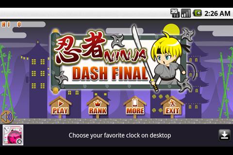 忍者Dash Final