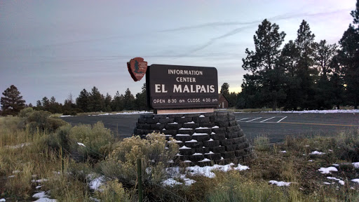 El Malpais Information Center Sign