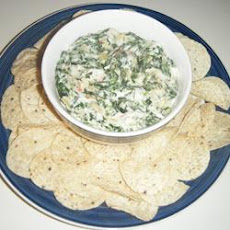 Easy Spinach Artichoke Dip