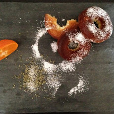 Fennel orange doughnuts