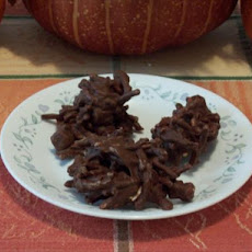 Nutella Butterscotch Haystacks