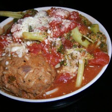 Baked Meatballs in Tomato Sauce