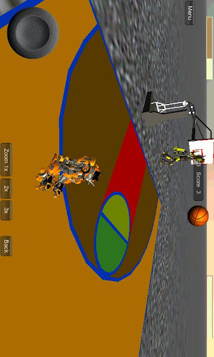 【免費體育競技App】Robots Basketball 3D-APP點子