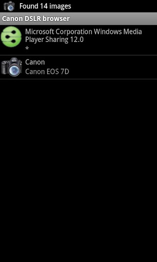 Canon DSLR Browser