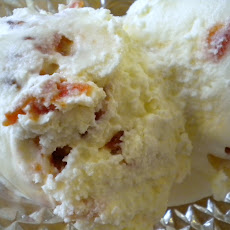 Candied Bacon and Tomato Jam Ice Cream
