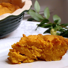 Sweet Potato, Leek & Ricotta Souffle