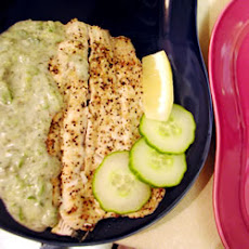 Rainbow Trout with Yogurt Sauce