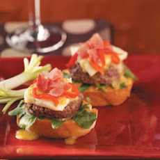 Beefstro Bruschetta Burgers Recipe