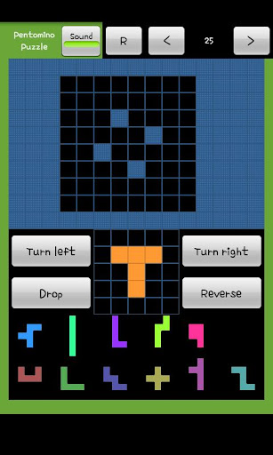 Pentomino Puzzle Game