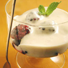 Sherried Zabaglione with Berries
