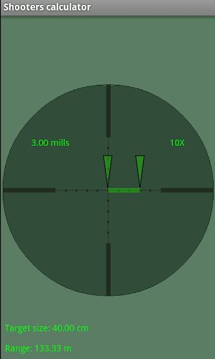 Shooter's calculator