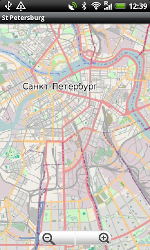 St Petersburg Street Map