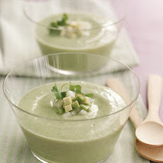 Chilled Avocado-Cucumber Soup