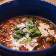 Spicy Moroccan Chickpea Soup