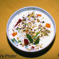 Mediterranean Summer Breeze Cold Yogurt Soup