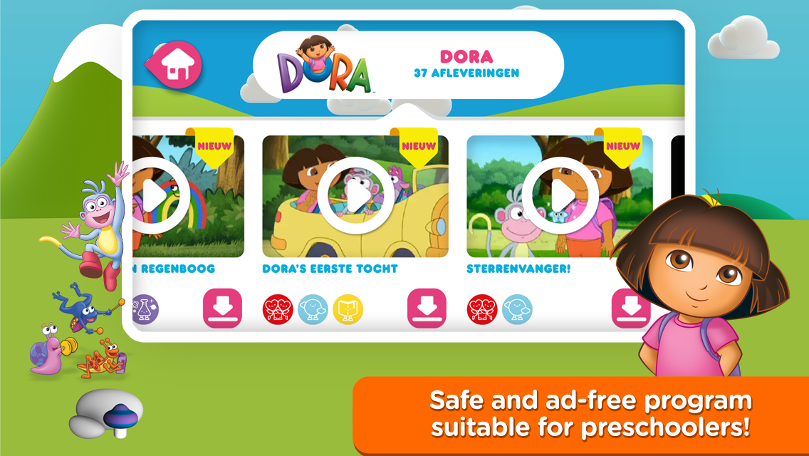 Android application Nick Jr. - Watch &amp; Learn screenshort