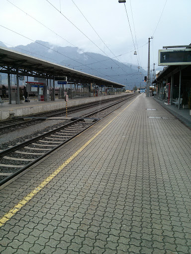 Bahnhof Saalfelden Bahnsteig
