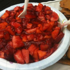 Fruit Salsa with Cinnamon Tortilla Chips