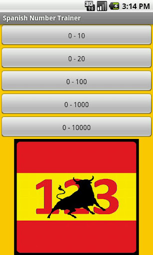 Spanish Numbers Trainer FREE