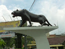 Black Tiger Statue