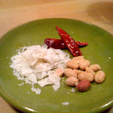 Coconut Peanut Chutney