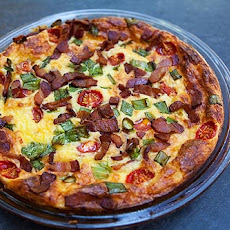 Cheesy Crustless Quiche