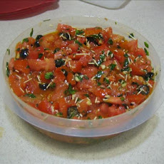 Pasta With Spiced Tomato Basil Sauce