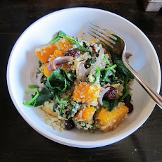 Quinoa Salad with Butternut Squash and Spinach