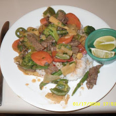 Thai Panang Curry (Gourmet Style )