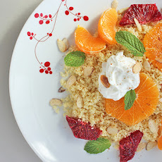 Couscous with Citrus, Yogurt, and Almonds