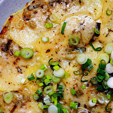 Herbed Summer Squash and Potato Torte