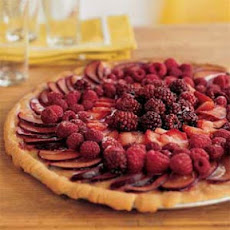 Fresh-Fruit Pizza with Lemon Curd