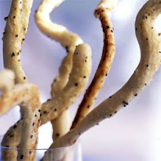 Parmesan and Cracked Pepper Grissini