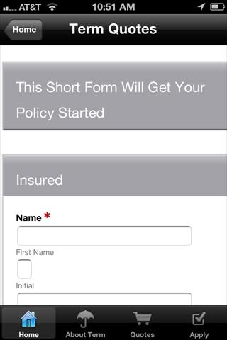 【免費生活App】Term Life Insurance-APP點子