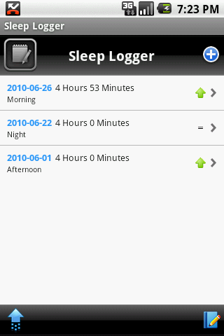 Sleep Logger