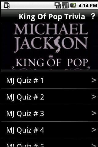 King of Pop Trivia