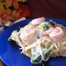 Garlic- Shrimp Angel Hair