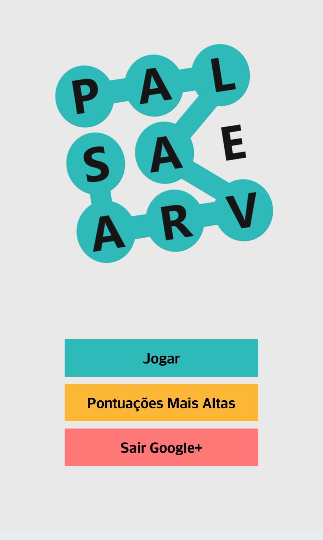 Android application Caça Palavras 2 screenshort