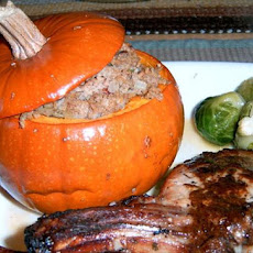 Stuffed Thanksgiving Pumpkins (Diabetic Friendly)