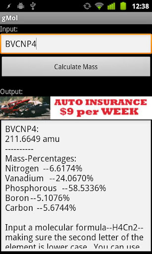 gMol-Molar Mass Tool-donation