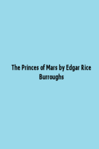 A Princes of Mars