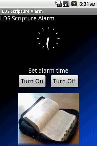 LDS Scripture Alarm Bookmark
