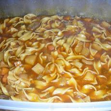Homey Mushroom Noodle Soup