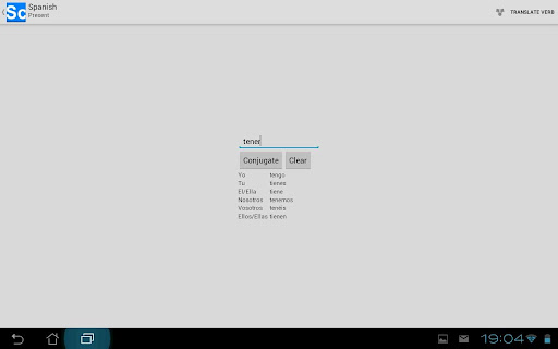【免費教育App】Spanish Verb Conjugator Full-APP點子