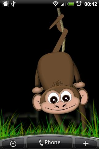 monkey-live-wallpaper for android screenshot