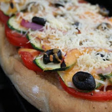 Grilled Vegetable Cheese Bread