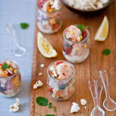Warm Summer Shrimp Salad